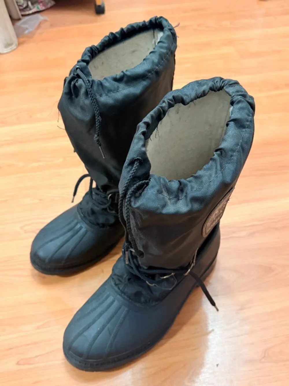 SOREL Men’s Blizzard Waterproof Snow Boots Size 12 Black Liner
